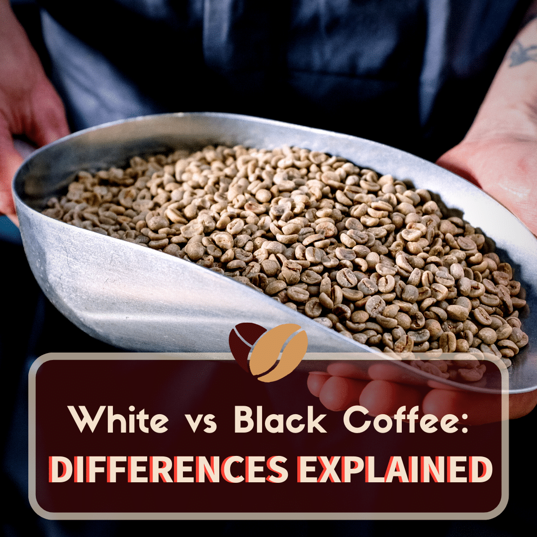 white coffee vs black coffee