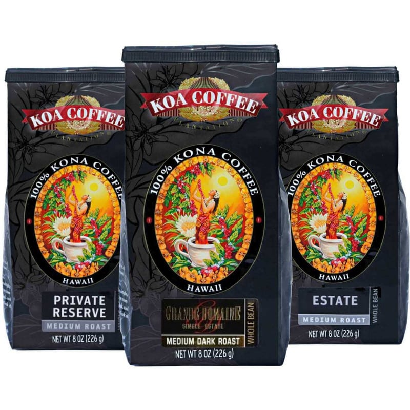 Koa Coffee Tri-Pack