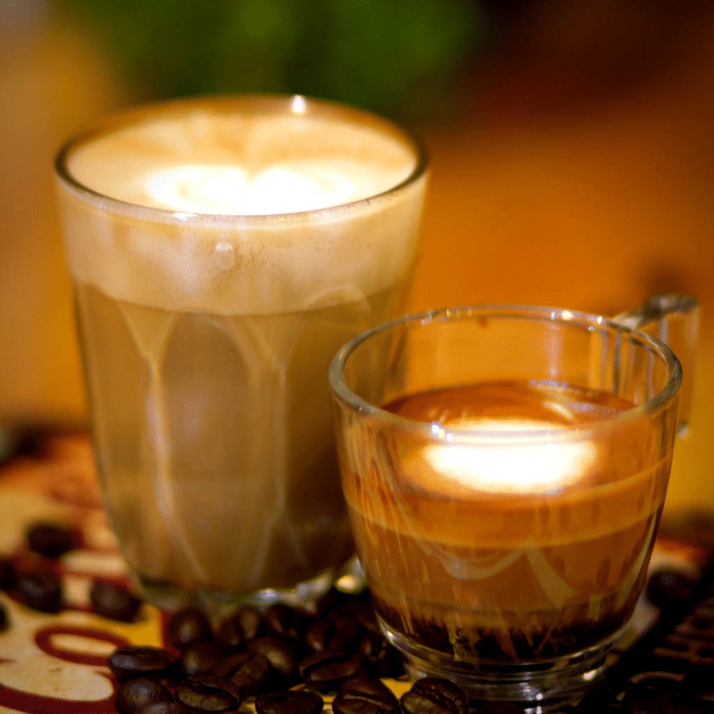 Macchiato vs Latte