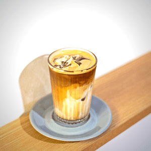 what is an iced flat white